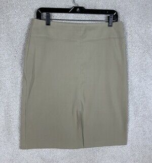 Wrapper Skirt Womens 11/12 Beige Khaki Career Woman Business Straight Skirt